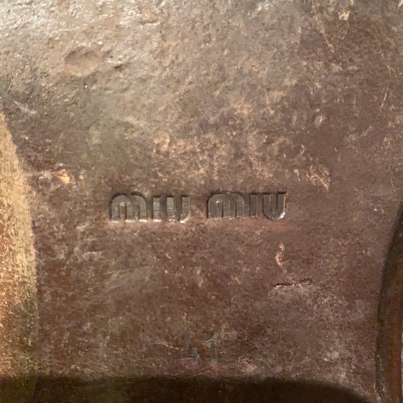 Miu Miu Boots. Size 41 - Picture 5 of 5